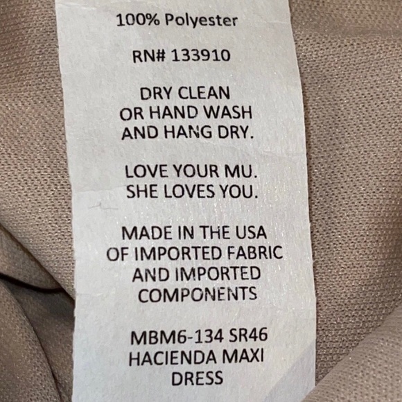 Show Me Your MUMU Hacienda Maxi Dress NEW Med - Picture 7 of 8